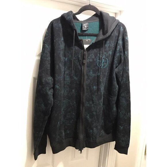𝅺NIKE Lebron James Printed Full Zip Hoodie - Picture 1 of 12